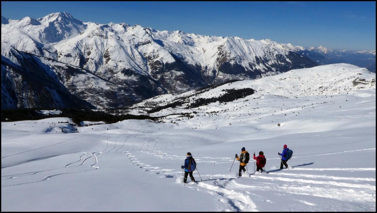 Le Verdet M En Boucle Par B Ranger Raquettes Vanoise Saint