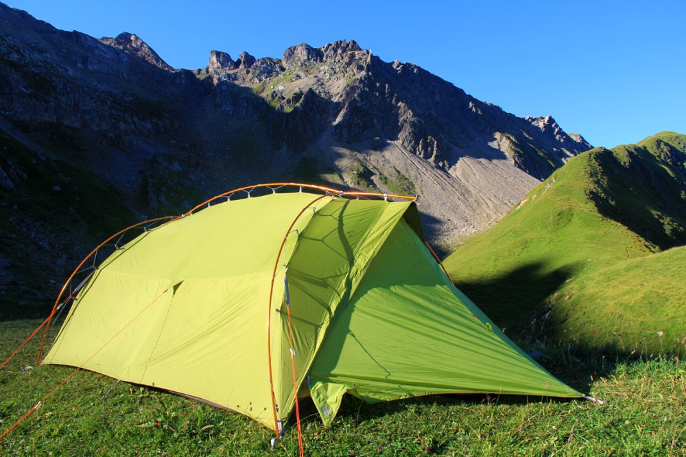 Test de la tente de randonnée Mark L 3 places de Vaude