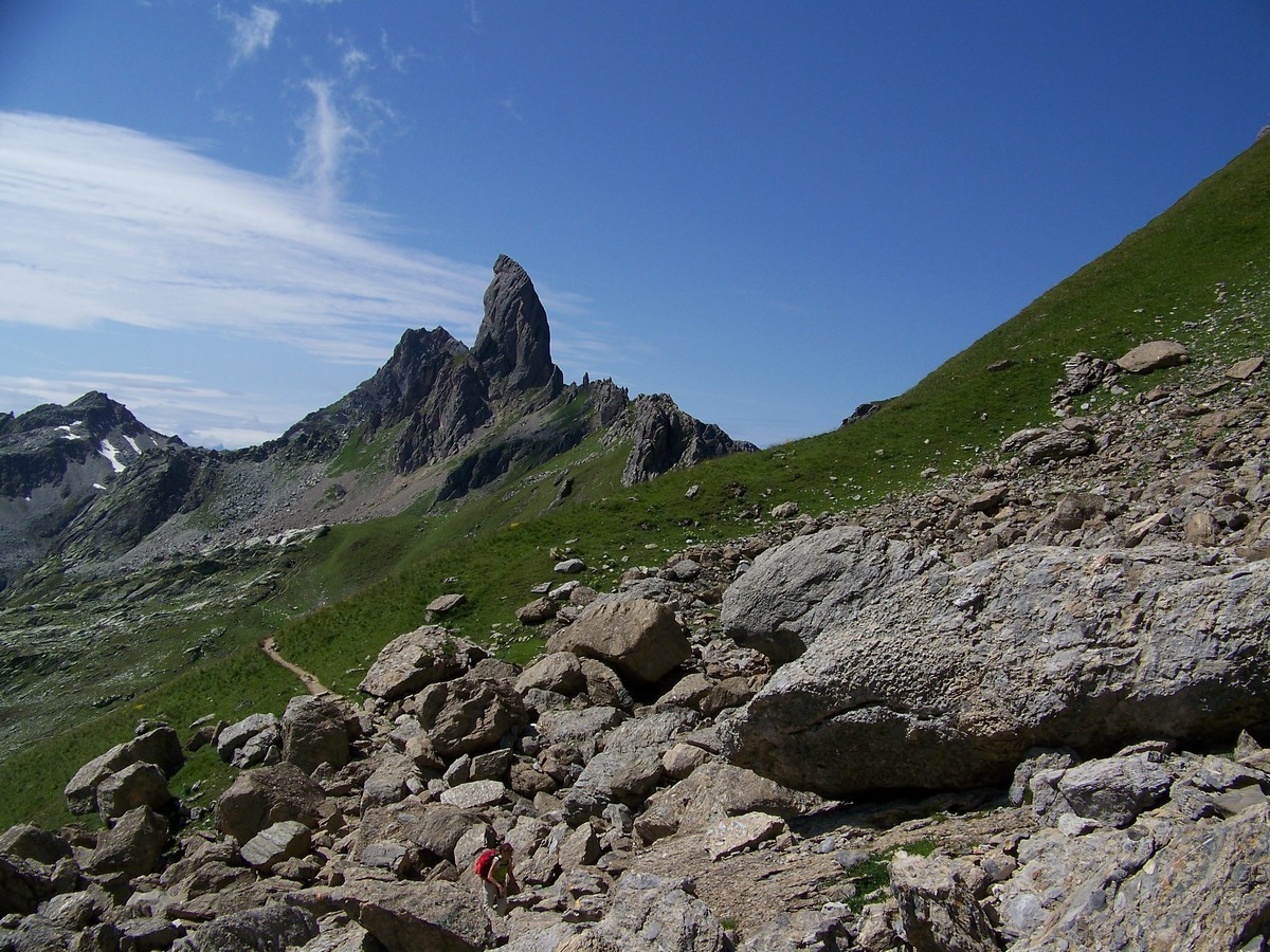 La Pierra Menta (2714 m).