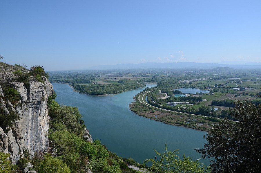 Confluent du Rhône et de la Drôme