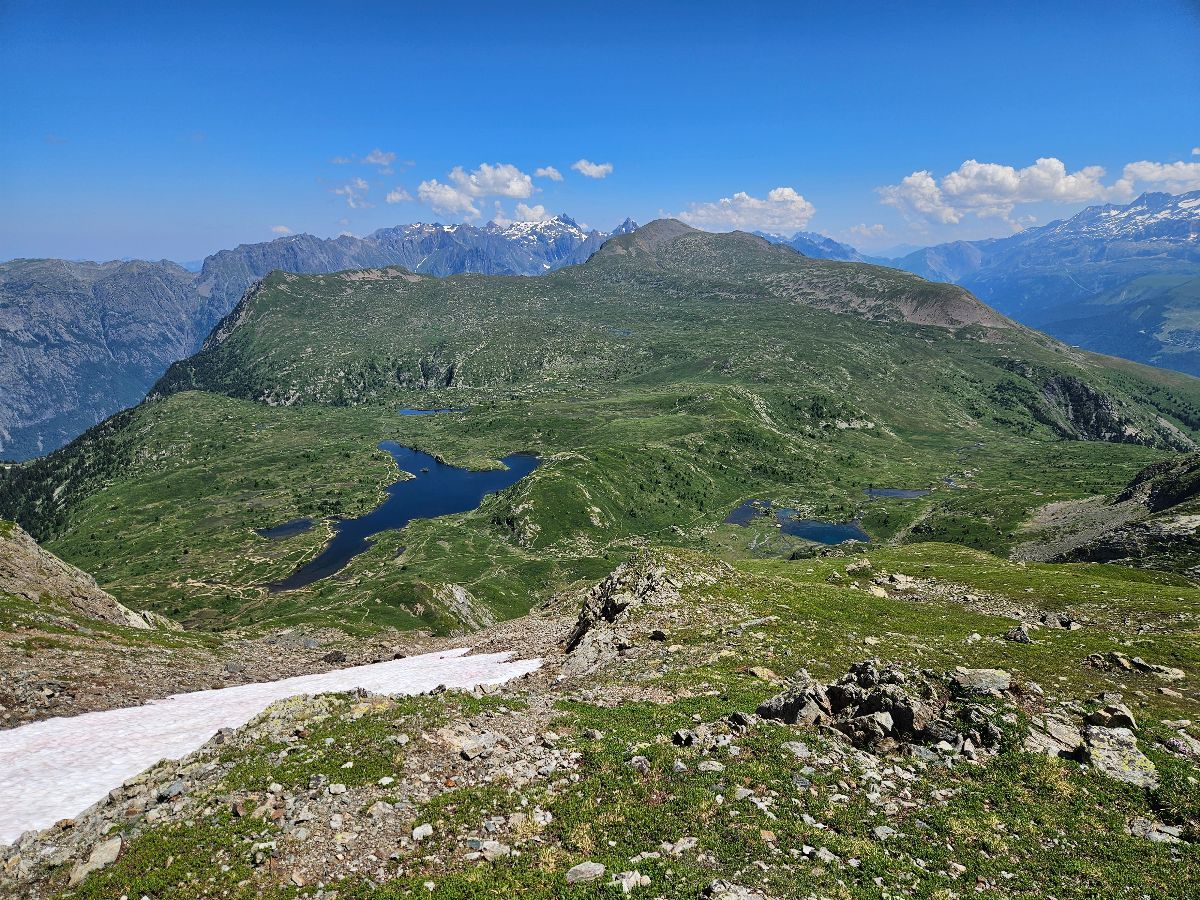 Galbert Le Grand Galbert et le Taillefer en boucle par le lac du Poursollet ...