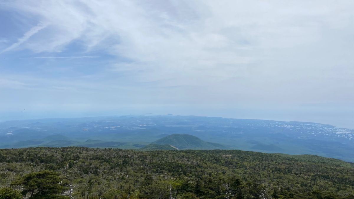 Vue sur le large depuis Hallasan