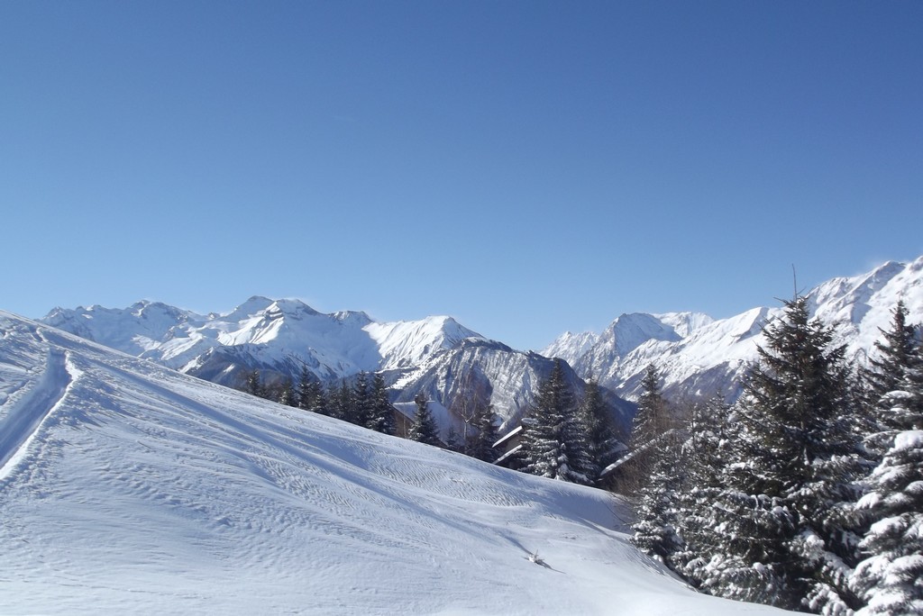 De la poudre et des sommets....