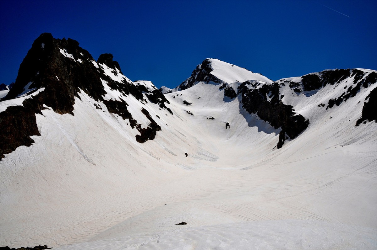 Lac d'Arrious gelé (2285m)