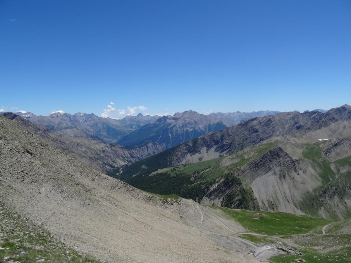 La Haute Ubaye vue du Col du Parpaillon (2783 m)