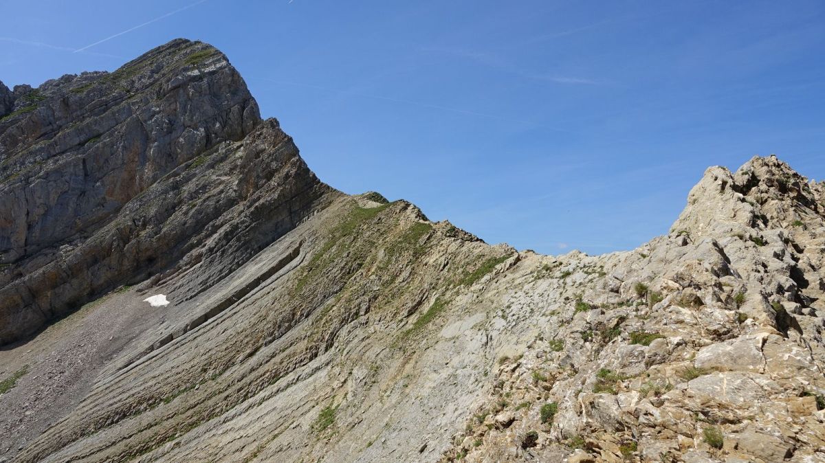 Le Jallouvre vu du Col du Rasoir.