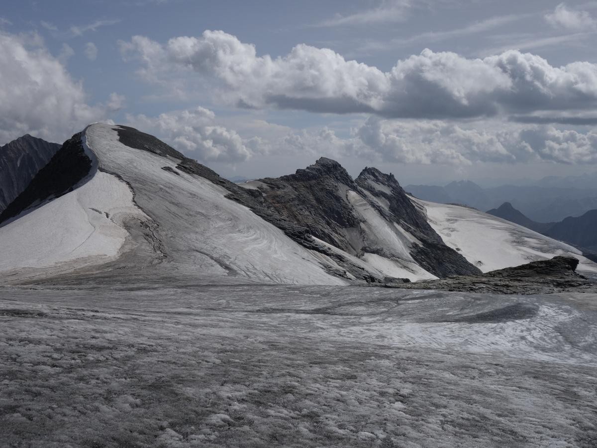 Le point culminant des glaciers moribonds de la Vanoise...