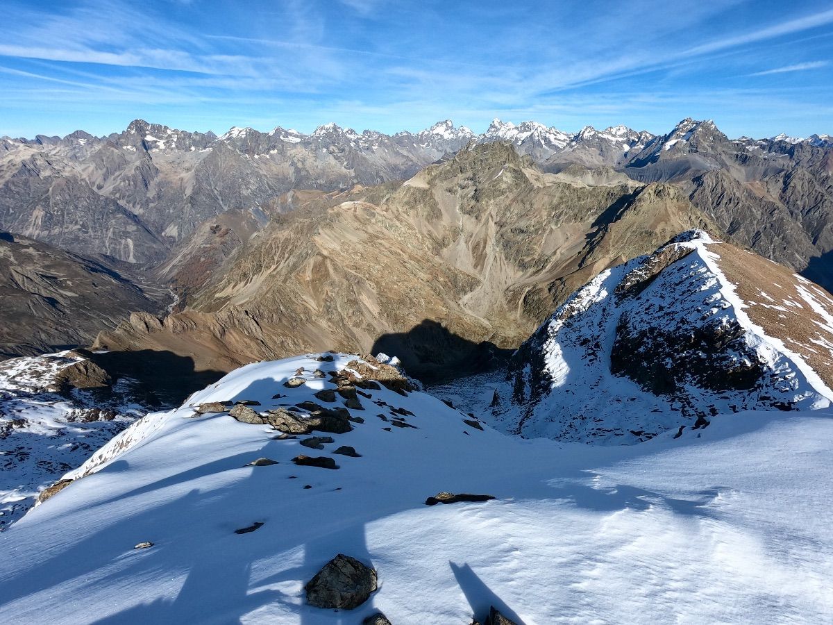 Magnifique panorama de la Pointe des Moutières !