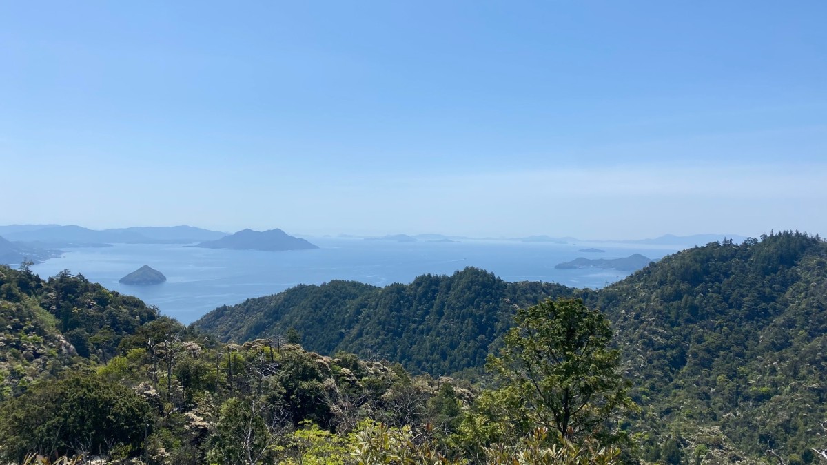 Vue de Komagabayashi Peak.