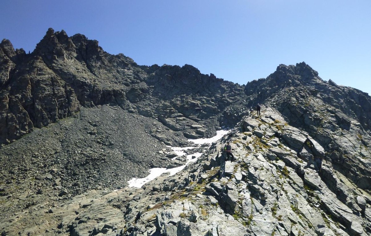 Le Monte Granero et les arêtes de la Traversette