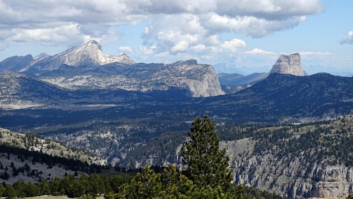 La vue sur les Hauts Plateaux.