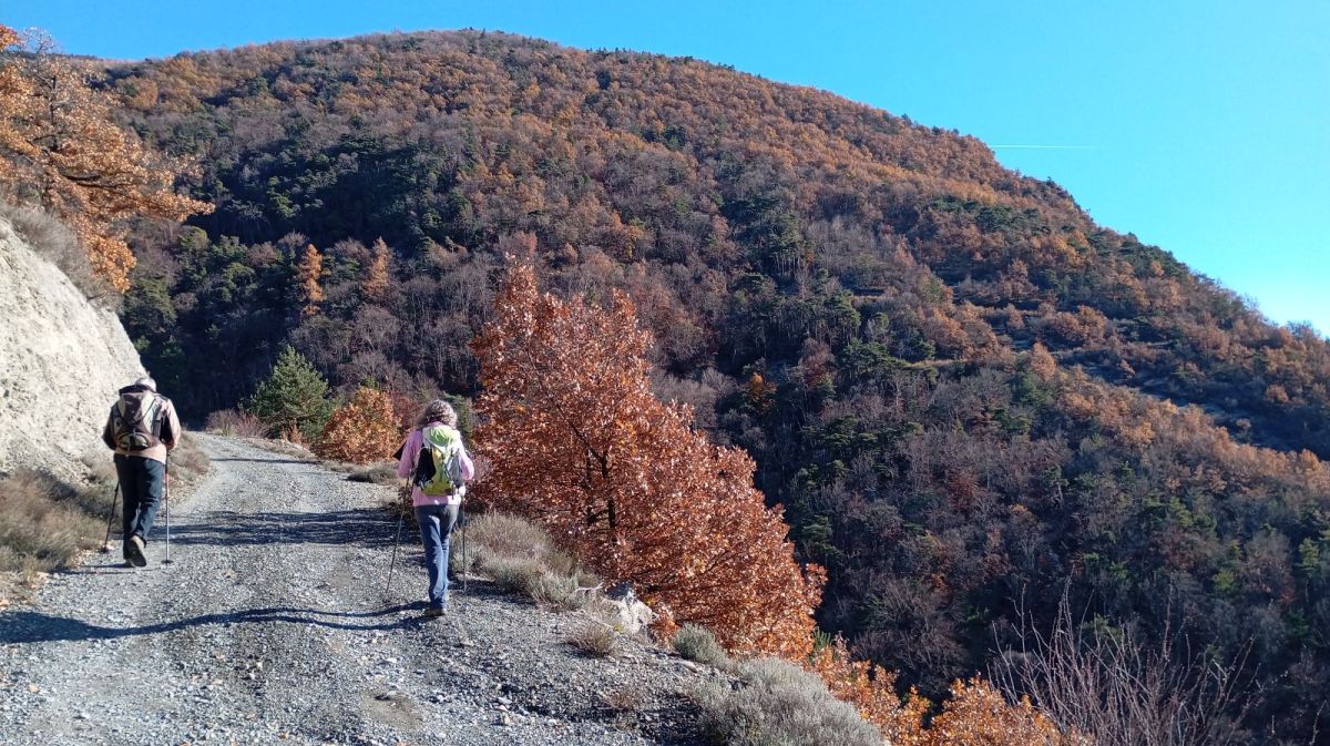 Montée vers la montagne St-Maurice