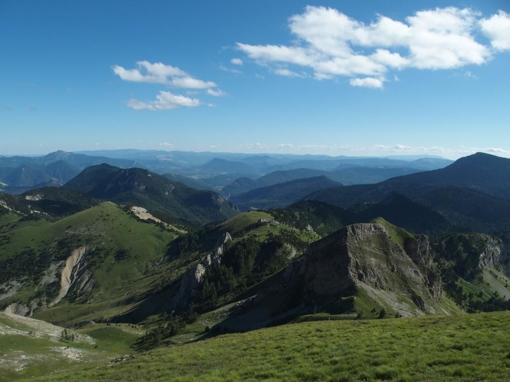 Vue depuis le col