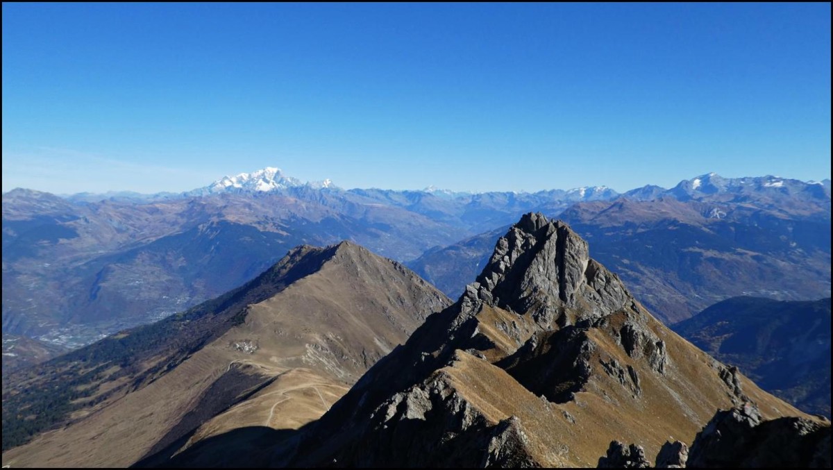 Mont Blanc Crève Tête, Grand Niélard (photo du 27/10/21) 