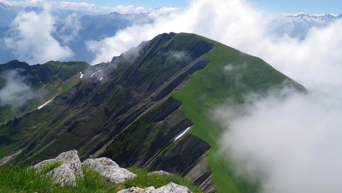Mont d'Armenaz, vue du Pécloz