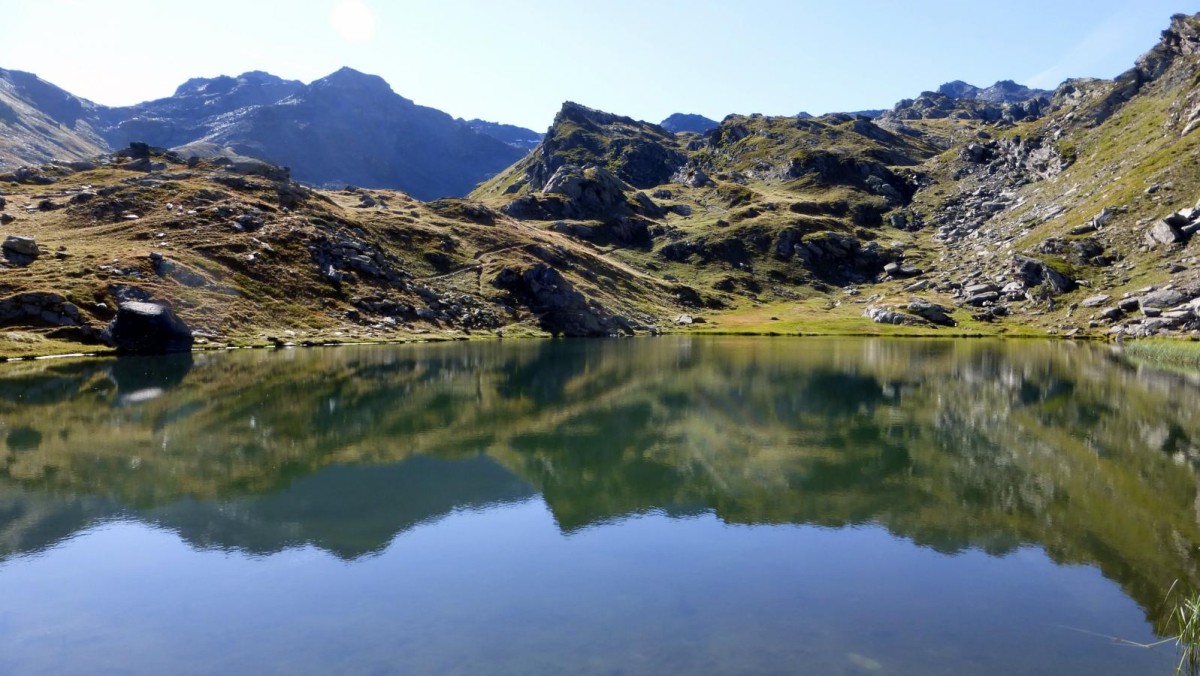 Au lac de Pierre Blanche (2304m) le Lou n'y est pas