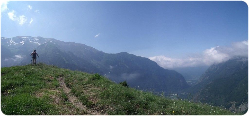 En belvédère sur la Vallée de la Malsanne.