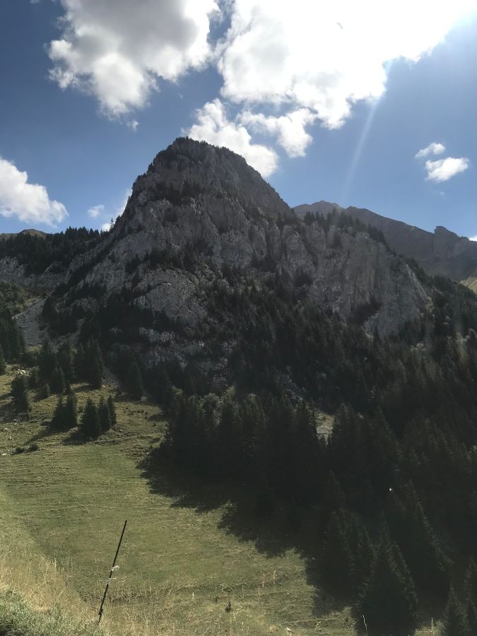 Pointe de Sosay vue du sentier de retour