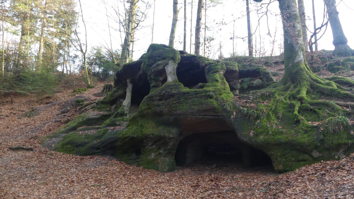 La grotte de l'Ermitage