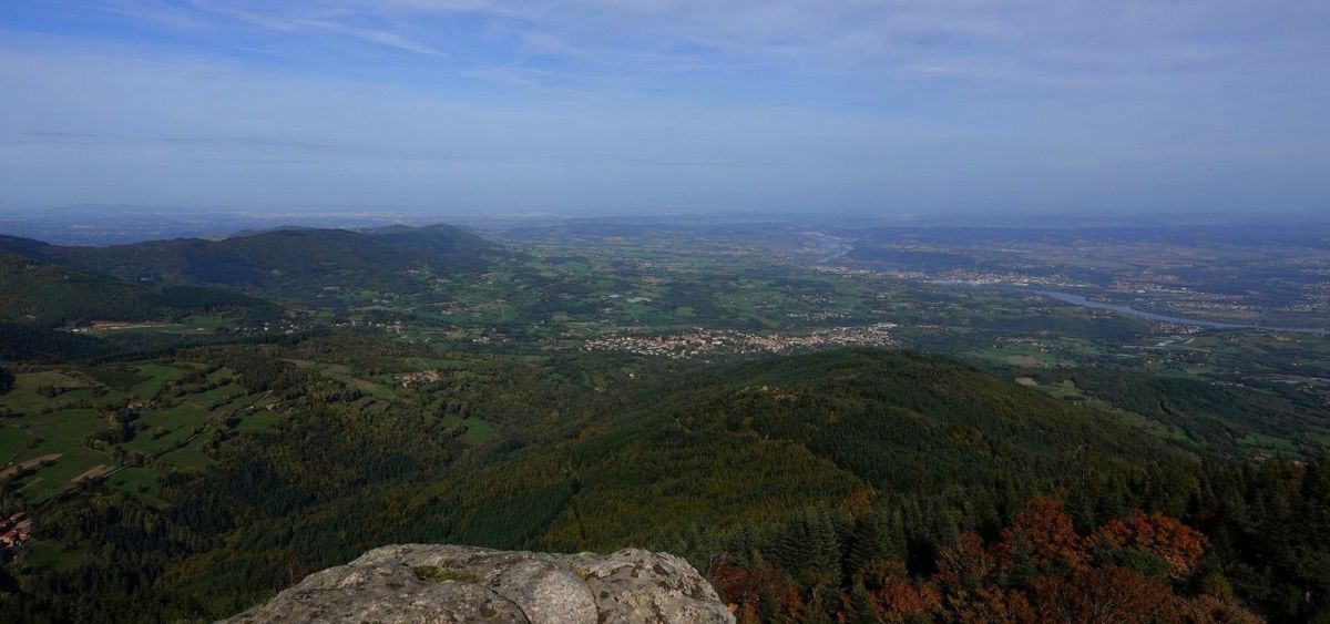 Du pic du Midi vers la vallée du Rhône