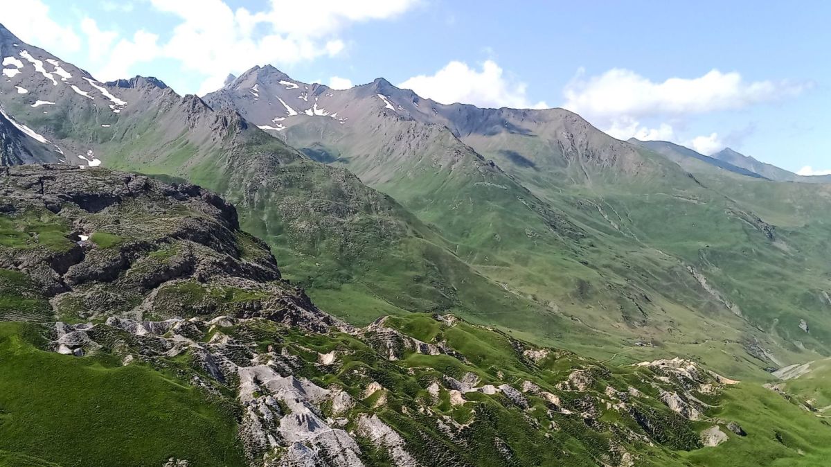 Petite Argentière au centre de la photo