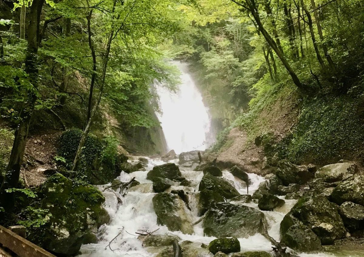 Beaucoup d'eau dans le Ruisseau d'Alloix !