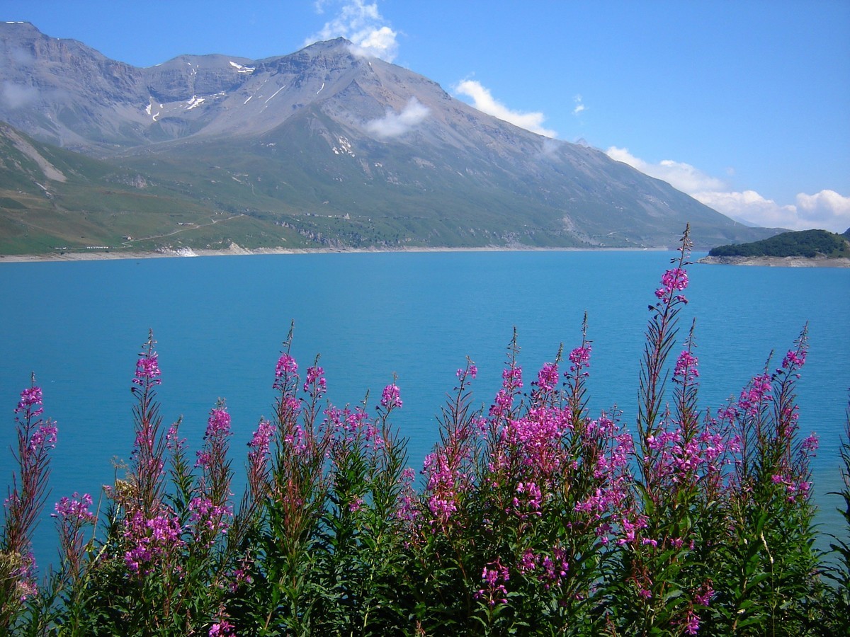 Le lac du Mont Cenis.