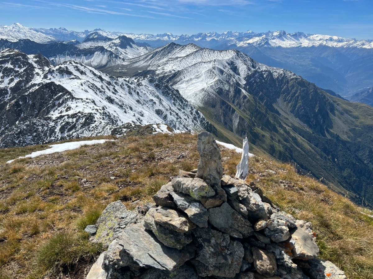 Au sommet une vue à couper le souffle 