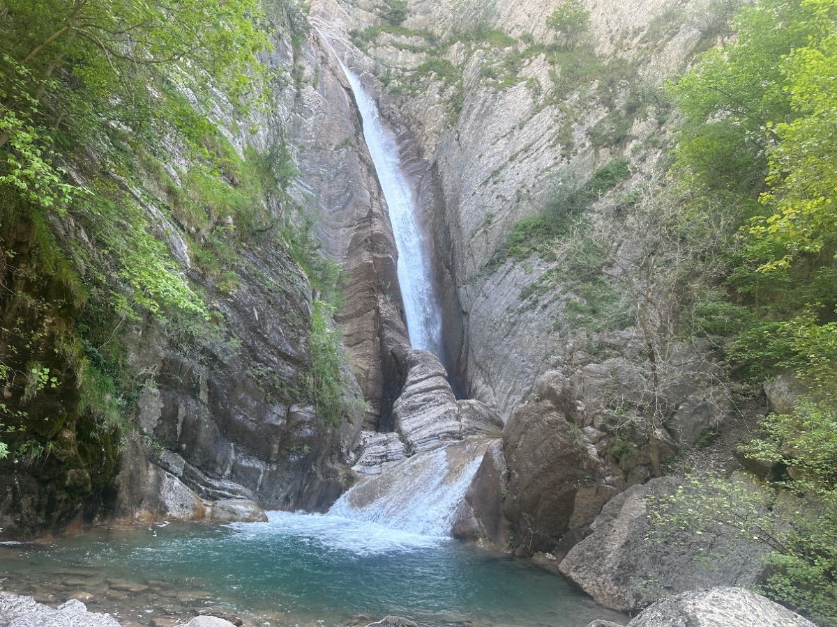 La cascade.