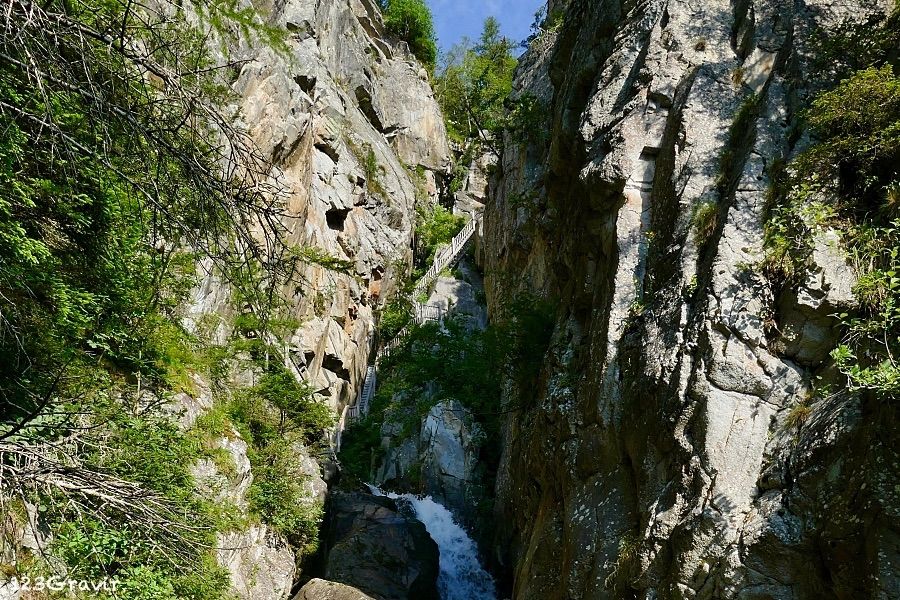 Gorges du Dailley et torrent de Salenfe