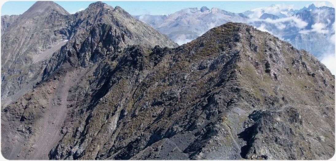 Col du Coiro et Butte 2608.