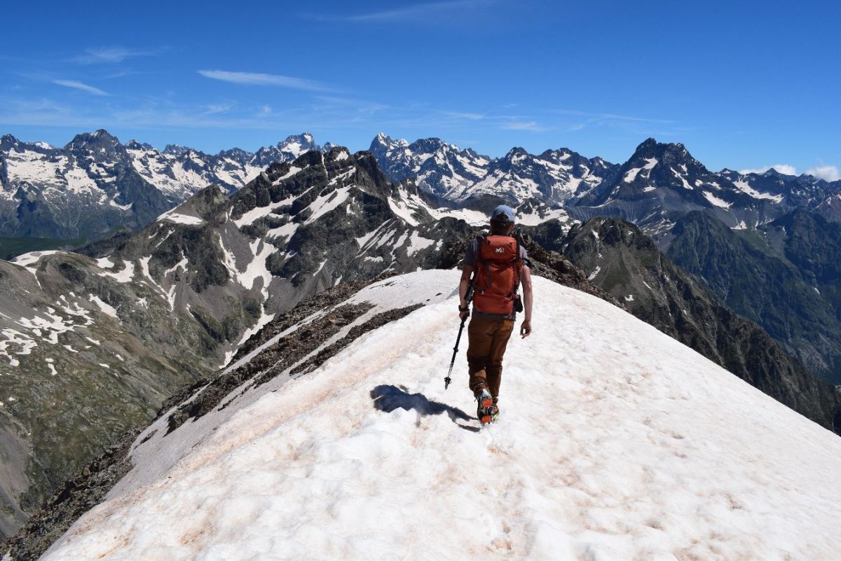 Sur la crête du Pic du Mourre la Mine... (Photo Vannina)