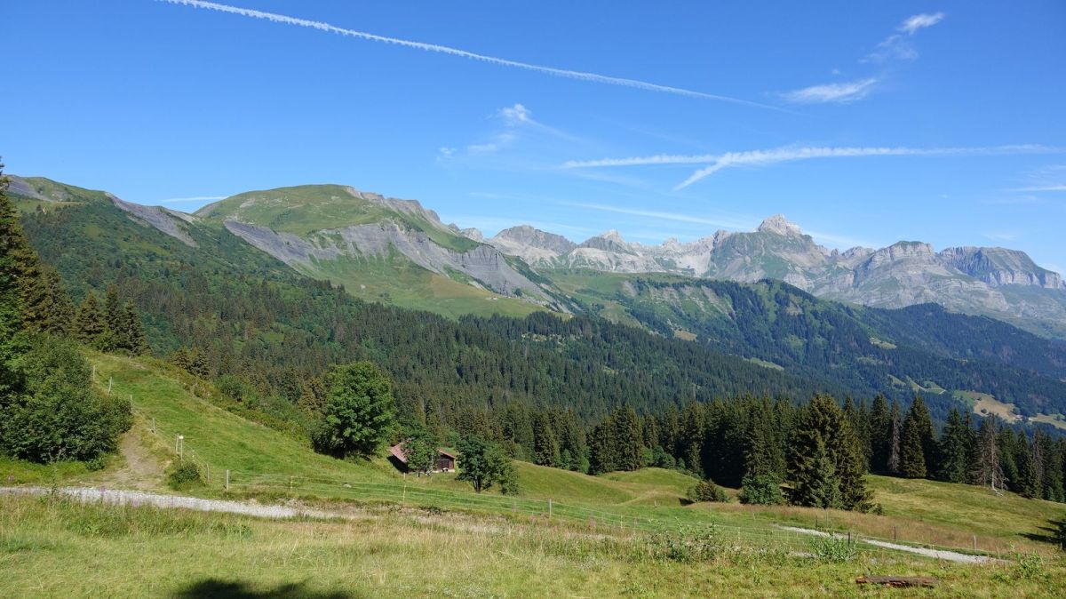 Croisse Baulet et les Aravis.