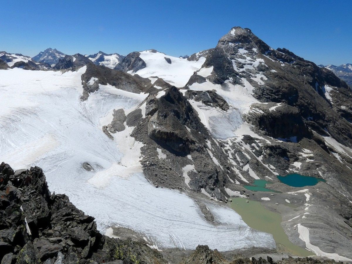 Plein les yeux au sommet : Tsanteleina et glacier de Rhêmes-Golette