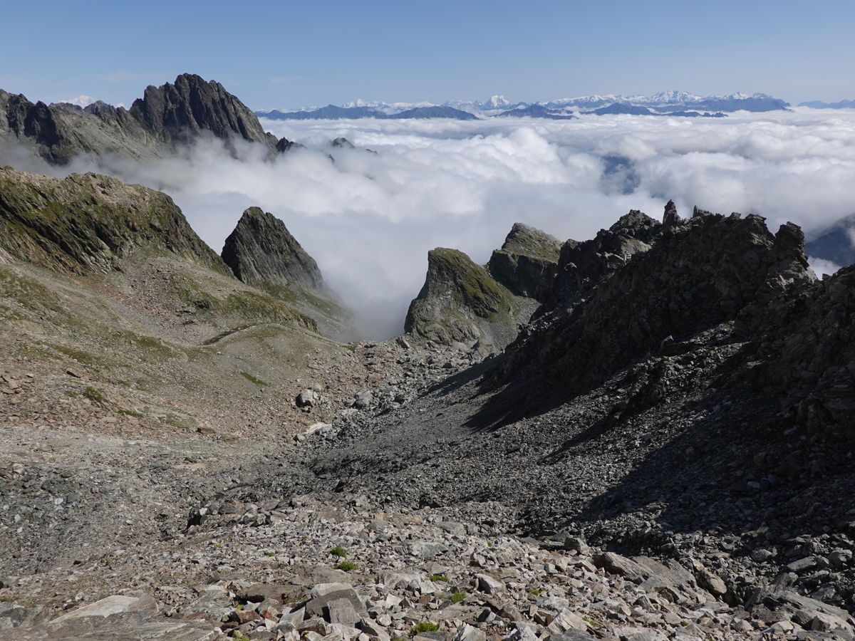 Belledonne, en version sauvage et caillasseuse...