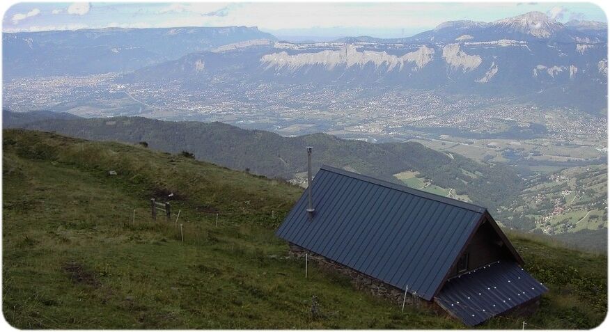 La Vallée du Grésivaudan du Habert des Jarlons.