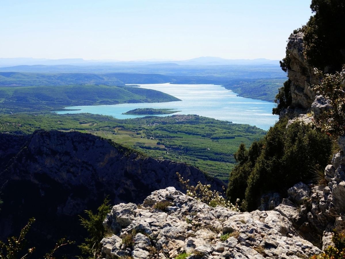 Le lac de Sainte-Croix.