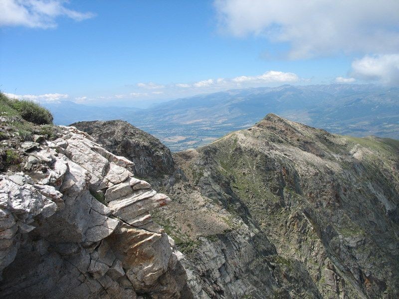 Le sommet du Cambre d’Aze vu du point 2.750 m