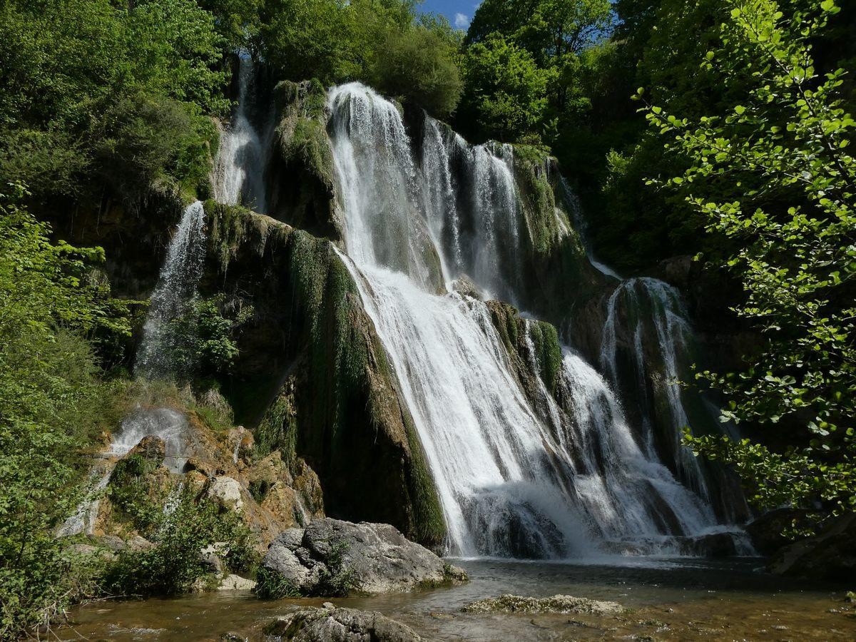 La cascade de Glandieu.