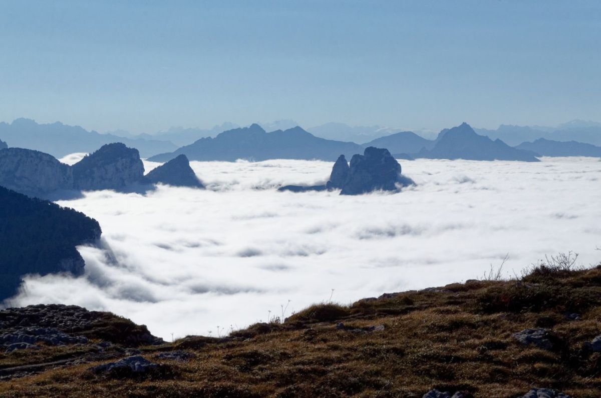 Il fait toujours beau au-dessus des nuages...