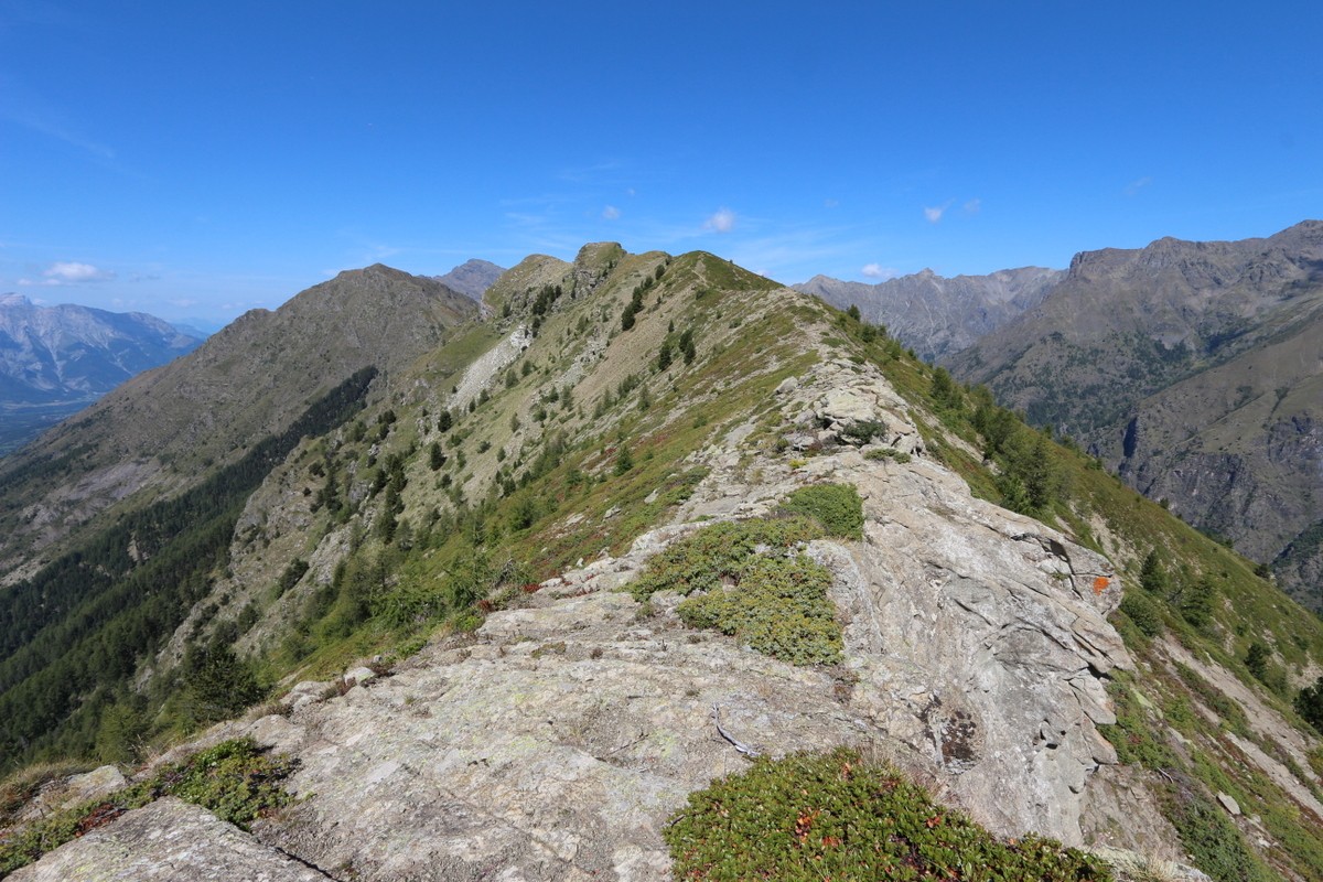 La crête du Barry.