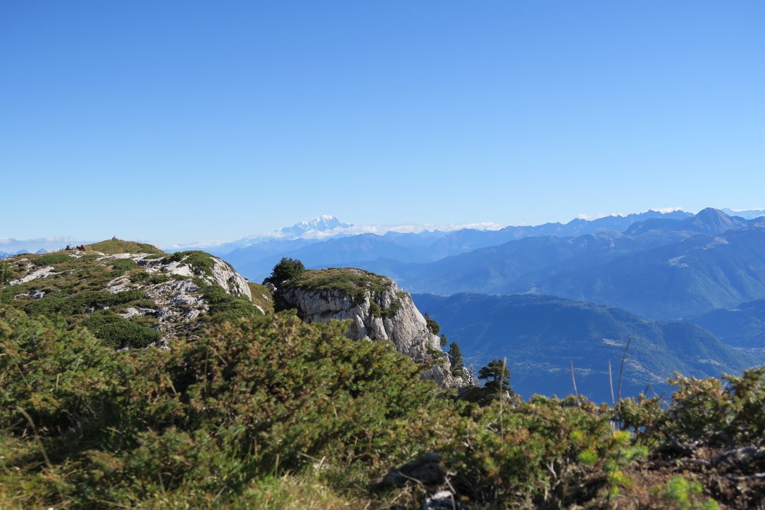 Dôme de Bellefont & Mont-Blanc