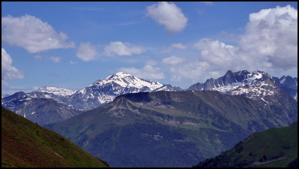 Mont Buet , Aiguilles du Pouce et du Belvédère