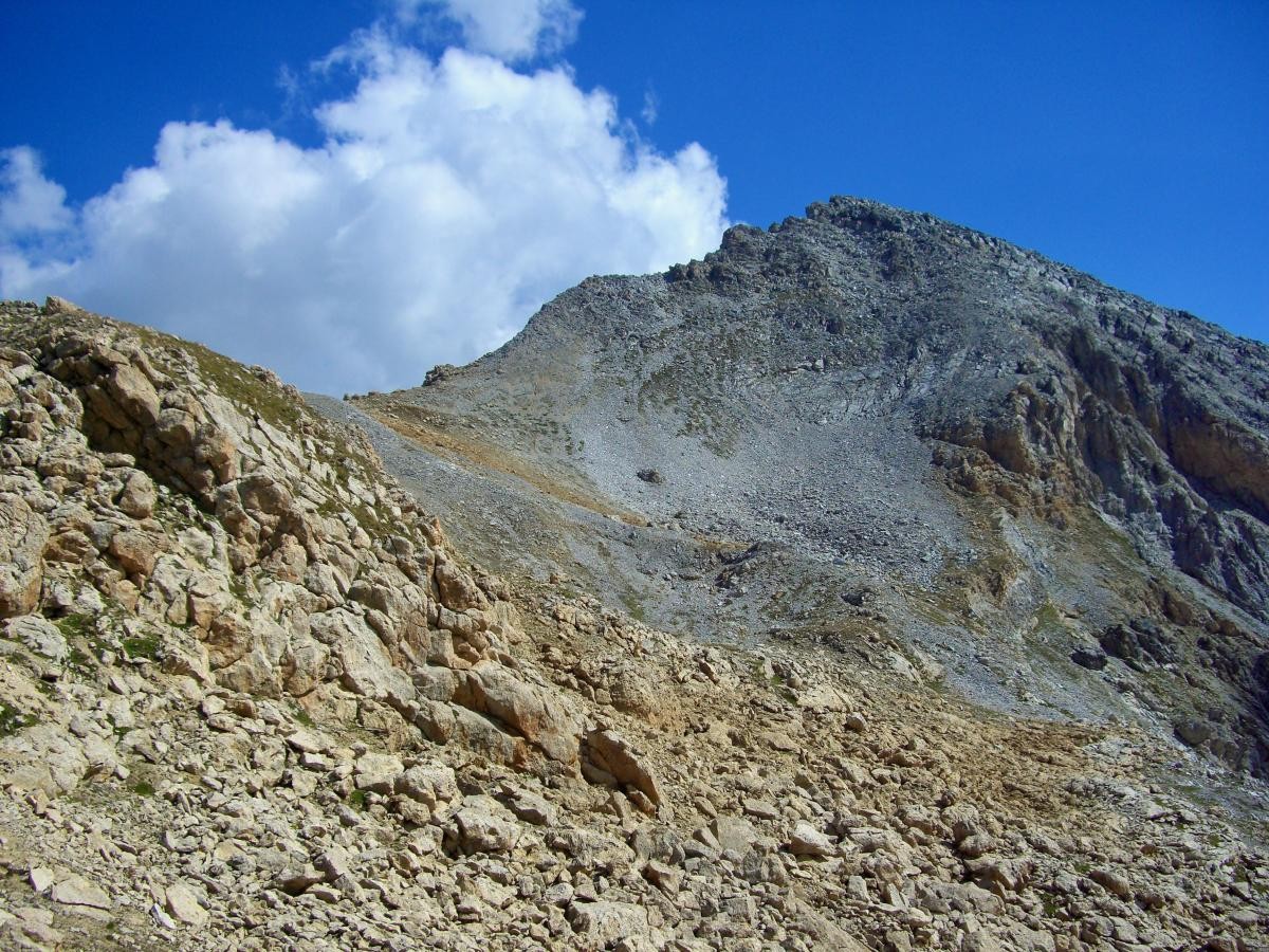 Un sommet qui se mérite, vu du Col de Roche Noire