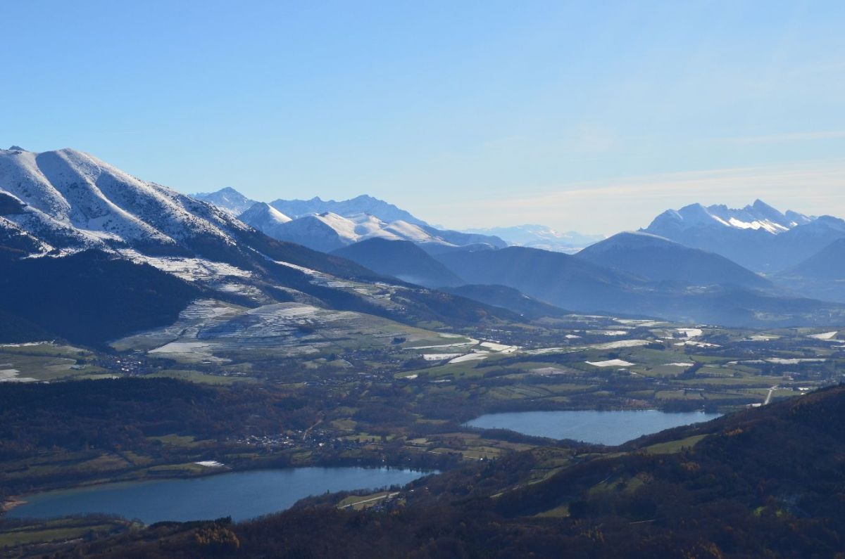 Jolie vue sur les Lacs de Matheysine