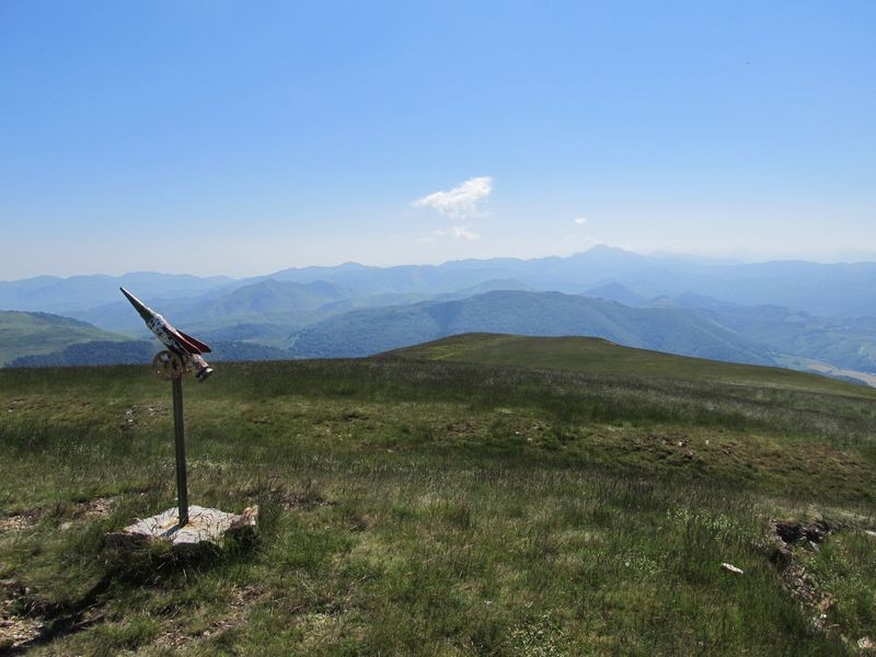 Au sommet de l'Ortzanzurieta 1567m