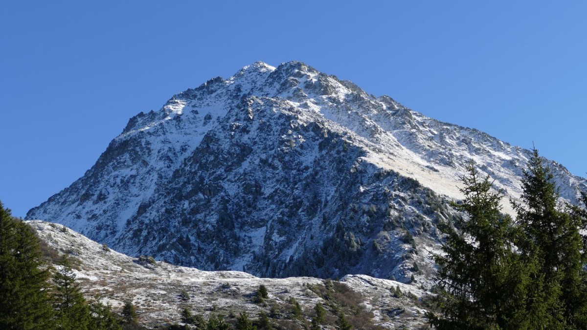 Les Grands Moulins en habit presque hivernal.