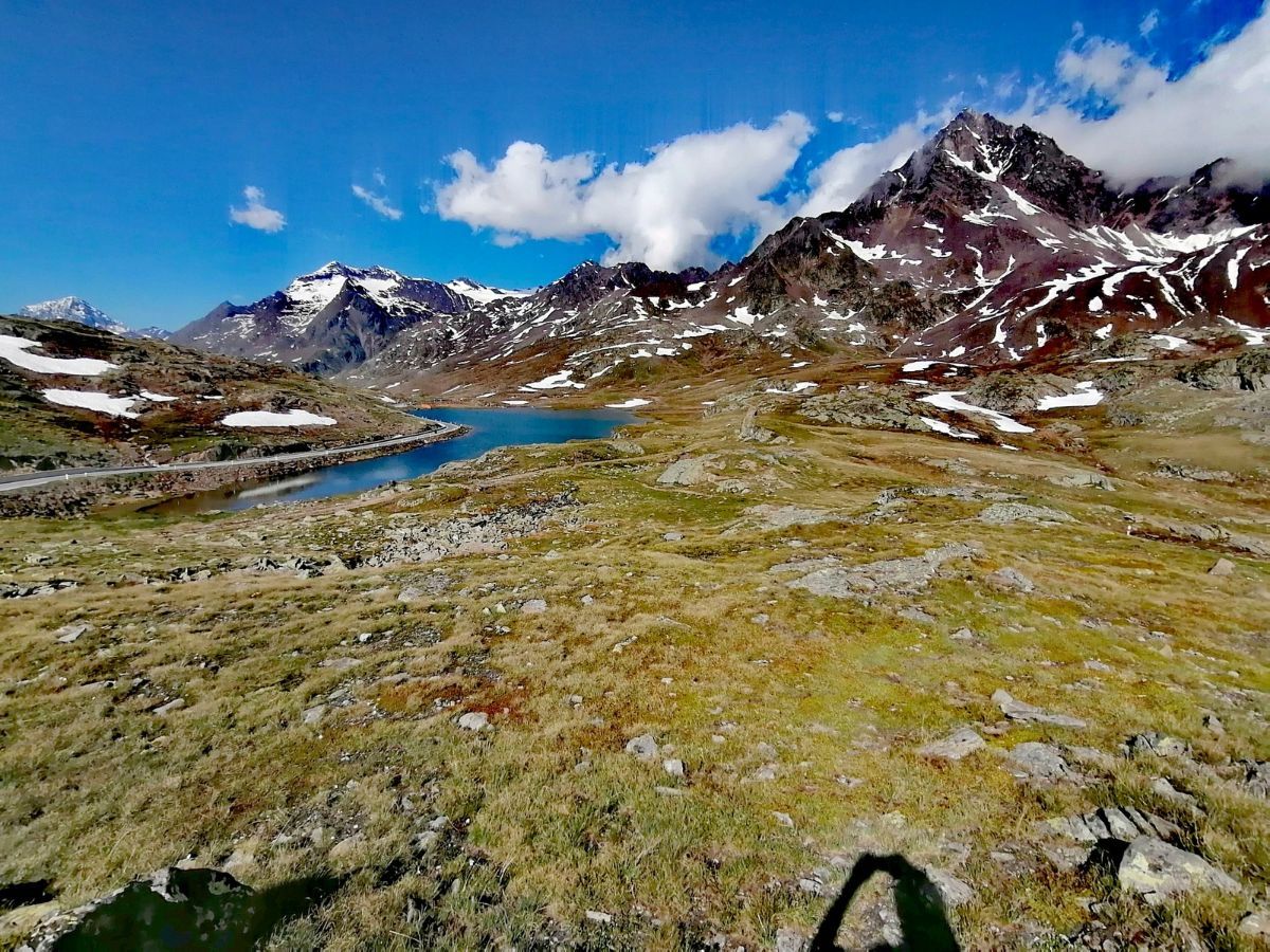 Le profil acéré et intimidant de la Corno dei Tre Signori depuis le Passo Gavia !