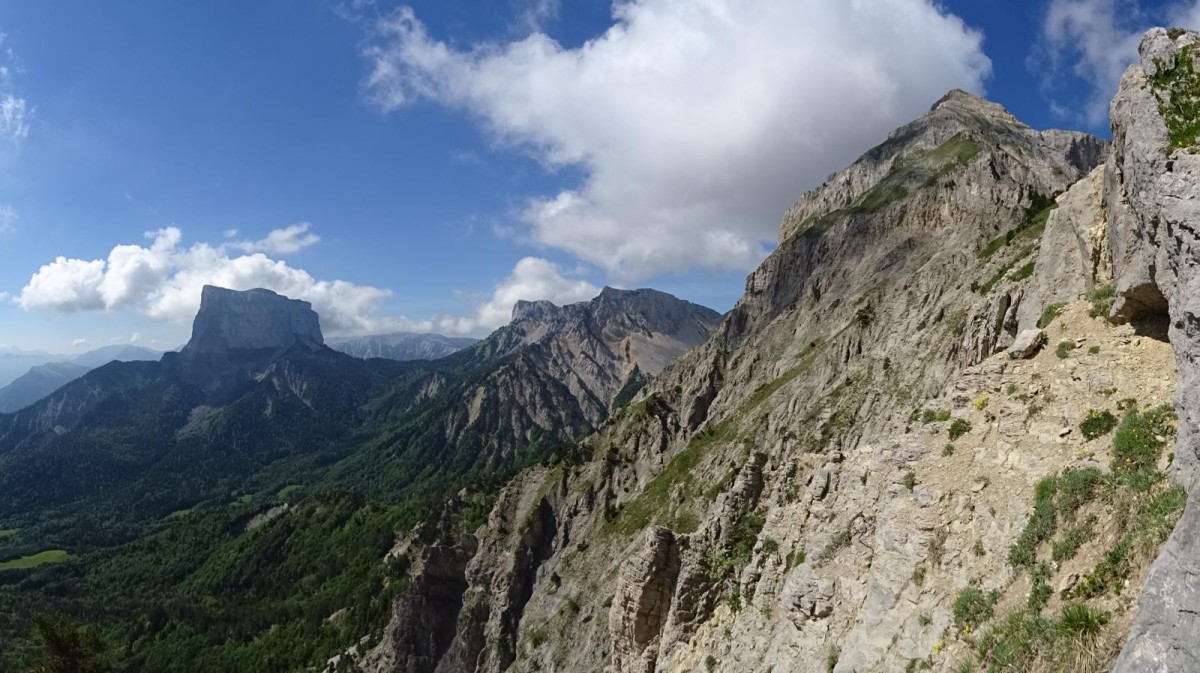 Le Mont Aiguille, un point de repère dans le Vercors