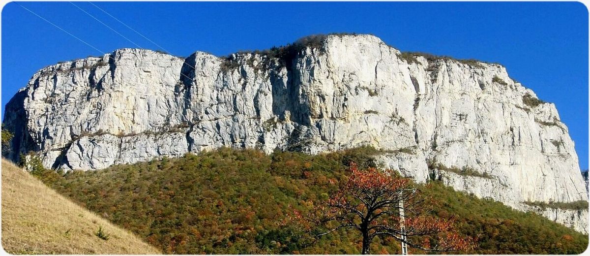 La Grande Cournouse vue du Col de Méselier, photo du 26/10/2017.